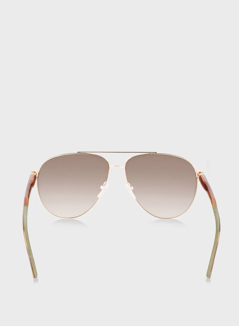 CALVIN KLEIN Aviator Sunglasses