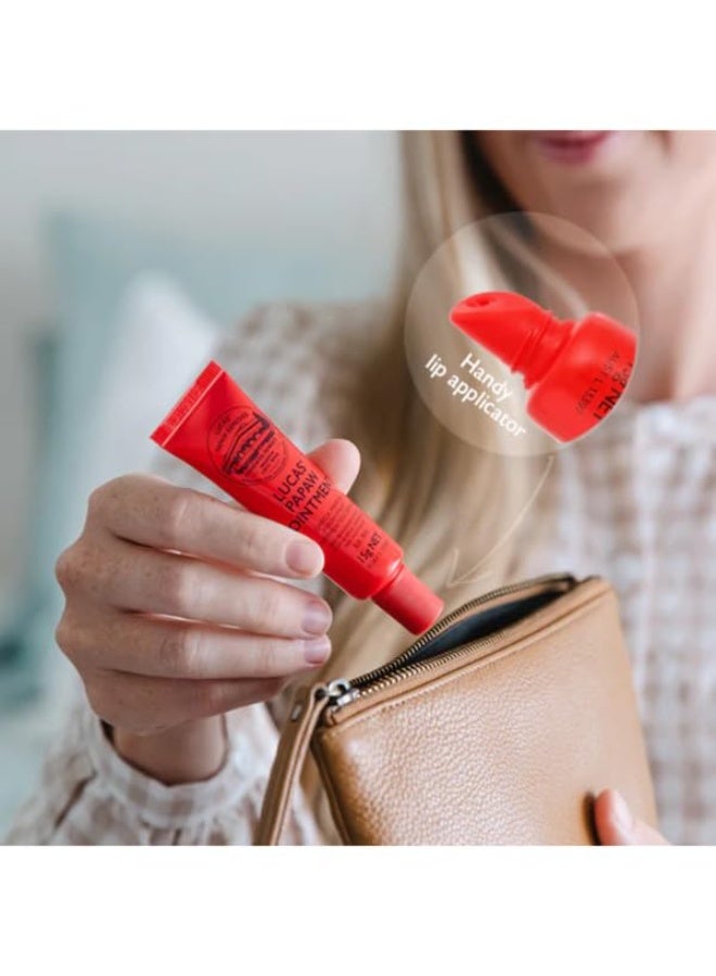 Lucas Papaw Ointment â€“ 15g Tube with Lip Applicator â€“ Multi-Purpose Balm for Chapped Lips, Minor Burns, Sunburn, Cuts, Insect Bites, and Diaper Rash â€“ Made in Australia - Image 5