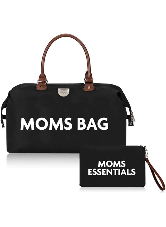 erorex Moms Tote Bag Diaper Bag For Hospital Labor And Delivery Large Capacity Waterproof Tote For Mom - Image 1