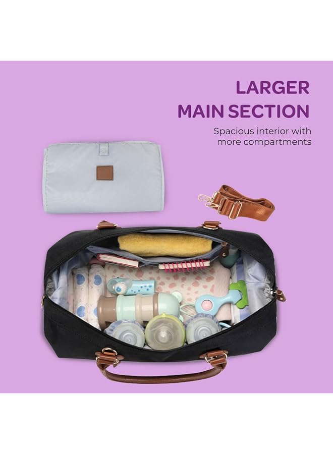 erorex Moms Tote Bag Diaper Bag For Hospital Labor And Delivery Large Capacity Waterproof Tote For Mom - Image 3