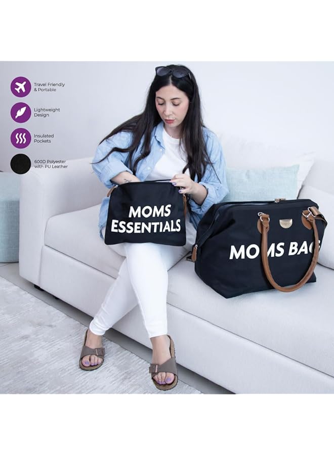 erorex Moms Tote Bag Diaper Bag For Hospital Labor And Delivery Large Capacity Waterproof Tote For Mom - Image 5