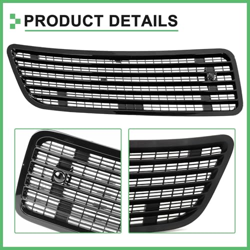 MATMACRO Left Right Front Hood Bonnet Grill Vent For Mercedes Benz W221 S550 Hood Air Vent Grille Cover 2007-2013 2218800205 2218800305 - Image 2