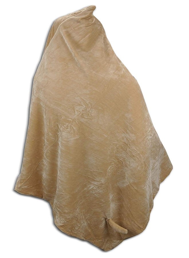 Pillowtex Super Soft Wearable Hooded Animal Blankets for Kids - Brown Dog - Image 2