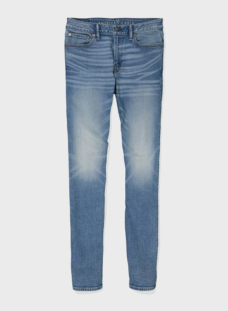 American Eagle Mid Wash Slim Fit Jeans