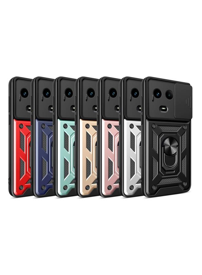 S-TOP Case For Realme Narzo 60x 5G Global Sliding Camera Cover Design TPU Hybrid PC Phone Case - Image 2
