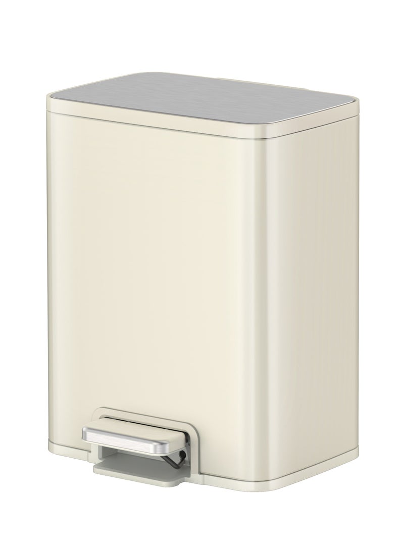 EKO EKO MARINA SS 11L STEP BIN VANILLA  - Image 3