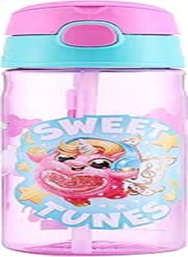 Rainbocorns Pop Up Canteen Water Bottle, 500 ml Capacity