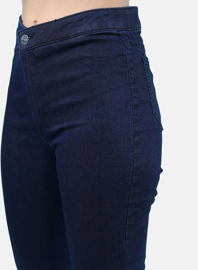 Freehand  Women Super Skinny Solid High-Rise Denim Jeggings for Women | Best Price UAE