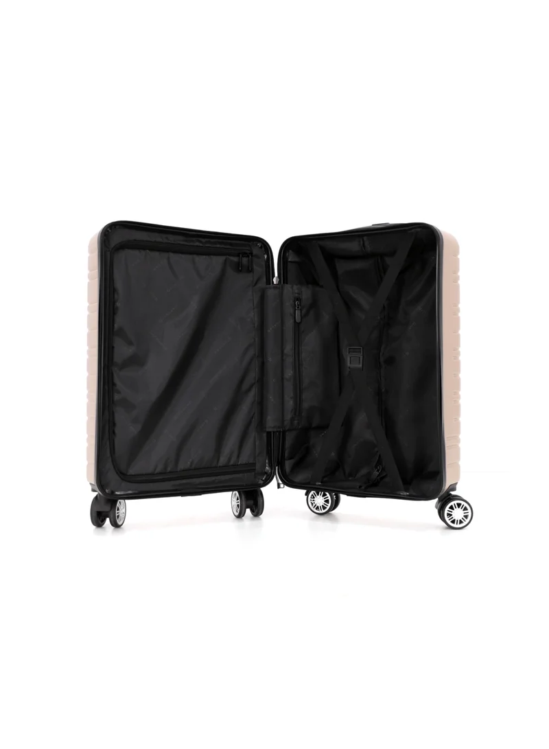 جيوردانو حقيبة ترولي بعجلات مزدوجة صلبة جيوردانو مقاس  بوصة حجم مقصورة، شامب