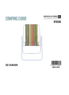 Royalford Perfect for Camping Lightweight Campsite Portable Chair Assorted  - Image 3