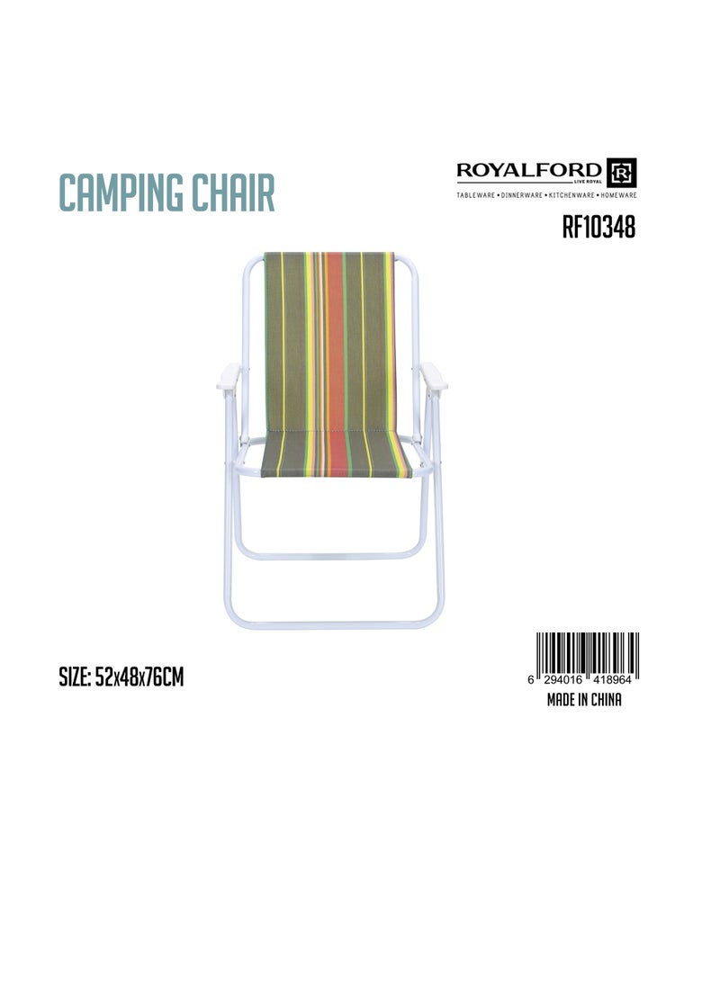 Royalford Perfect for Camping Lightweight Campsite Portable Chair Assorted  - Image 3