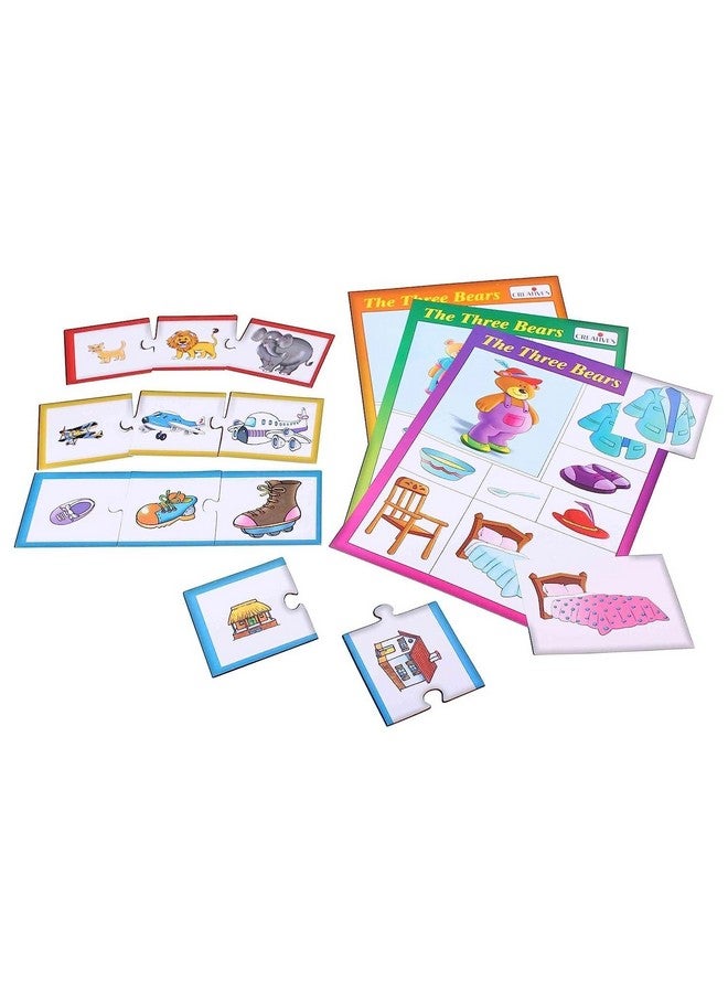 Creative's Ducational Aids P. Ltd. Creative'S Fun With Sizes Puzzle (Multi-Color,16 Pieces),Kid - Image 2