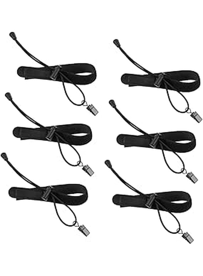 NUOBESTY 6pcs Photography Backdrop Clips and Photo Clamps Set Spring Clamps for Studio Background Support Sturdy Metal Material Suitable for Photo and Video Shooting Heavy Duty Black Clamps - Image 1