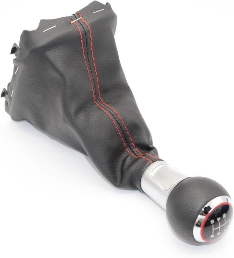 Wivplex 6 Speed Gear Shift Knob with Leather Boot - Image 5
