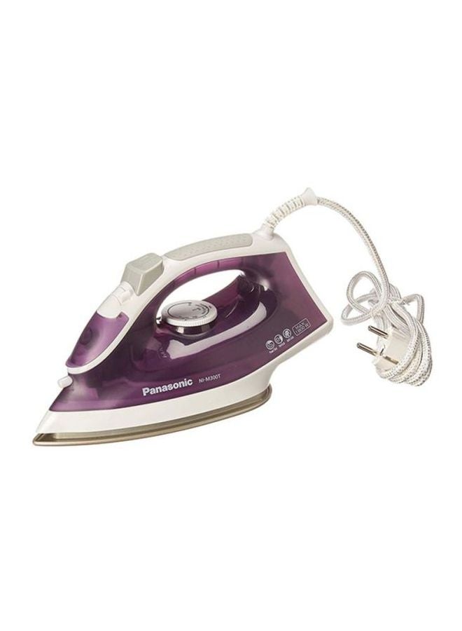 Panasonic Light And Easy Steam Iron 210 ml 1800 W NI-M300T Purple/White/Grey - Image 1