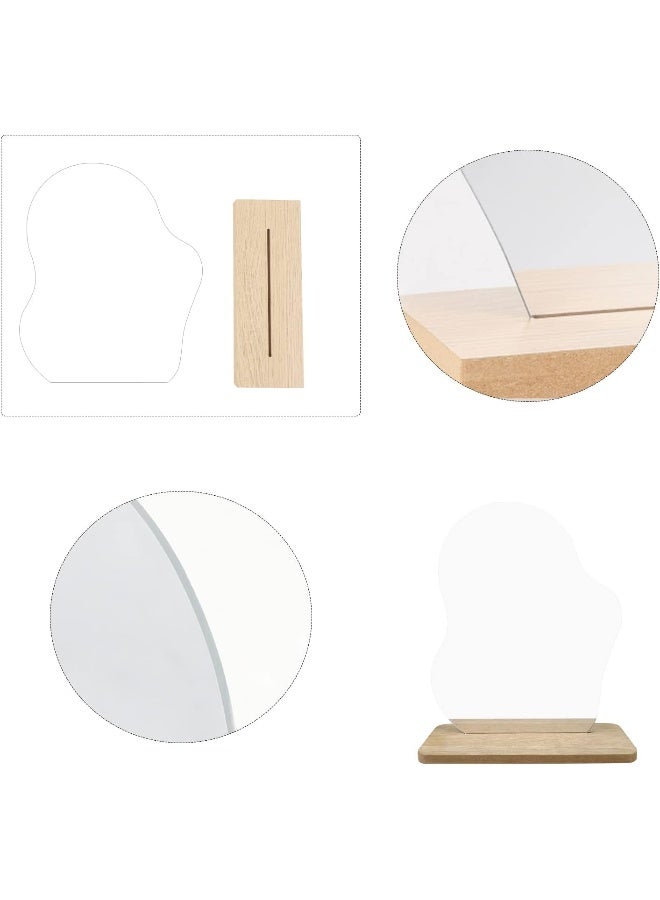 TPGP Irregular Mirror Acrylic Aesthetic Desktop Mirror - Image 4
