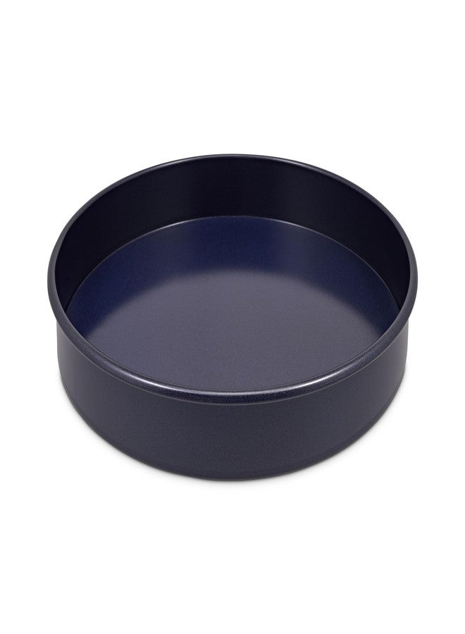 Zyliss E980196 Non-Stick Loose Base Round Sandwich Tin | 23cm/9in | Carbon Steel | Dark Blue | Cake Tin/Baking Tin/Bakeware/Cake Mould | Dishwasher Safe | 5 Year Guarantee - Image 1