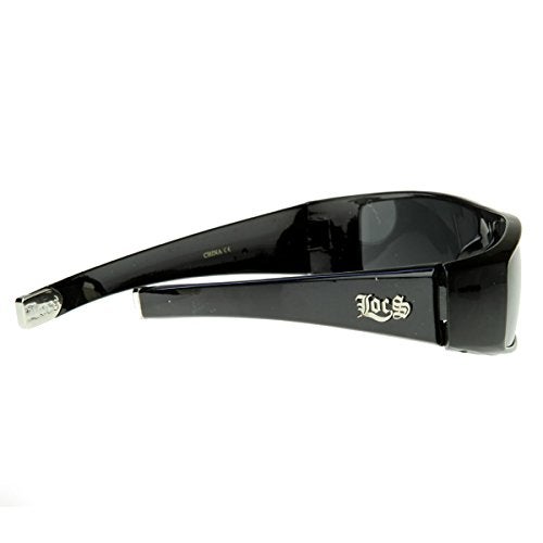 MODA Locs - Flat Top Wrap OG Gangsta Hardcore Locs Sunglasses (Black) - Image 4