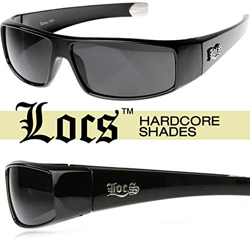 MODA Locs - Flat Top Wrap OG Gangsta Hardcore Locs Sunglasses (Black) - Image 5