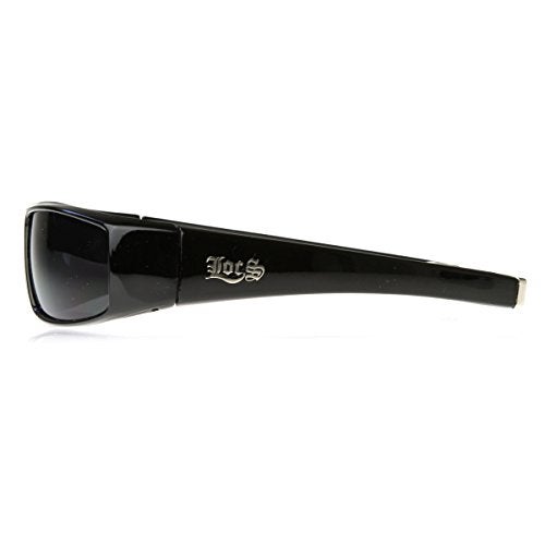 MODA Locs - Flat Top Wrap OG Gangsta Hardcore Locs Sunglasses (Black) - Image 3