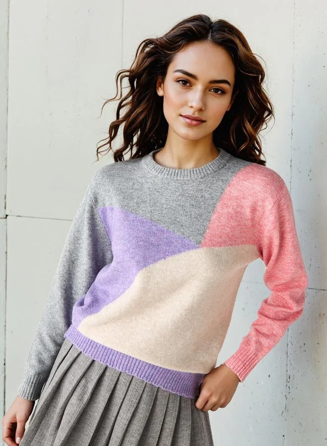 2Xtremz 2Xtremz Colourblock Sweater