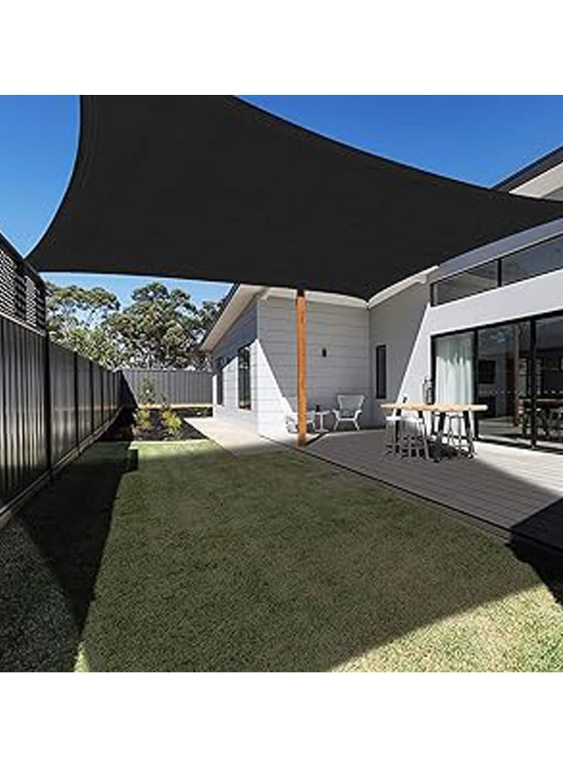 عام إضافة ظل سفلي جديد، قماش مقاومة ذات جودة عالية للماء، من 3م × 4م مستطيل، مصمم لظل المناطق الخارجية، بميزة حجب 98% من أشعة الشمس غير المرغوب فيها، مناسب لرواق الباحة، الحديقة، والفناء الخلفي. - Image 1