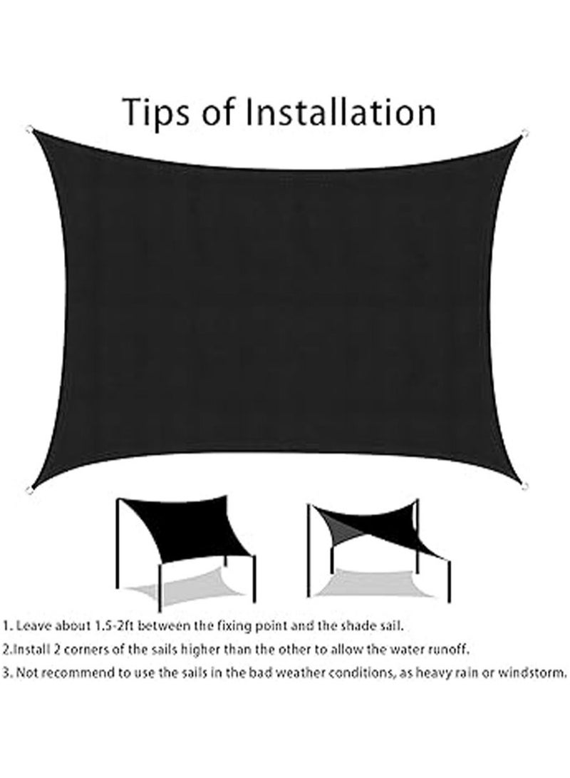 عام إضافة ظل سفلي جديد، قماش مقاومة ذات جودة عالية للماء، من 3م × 4م مستطيل، مصمم لظل المناطق الخارجية، بميزة حجب 98% من أشعة الشمس غير المرغوب فيها، مناسب لرواق الباحة، الحديقة، والفناء الخلفي. - Image 5