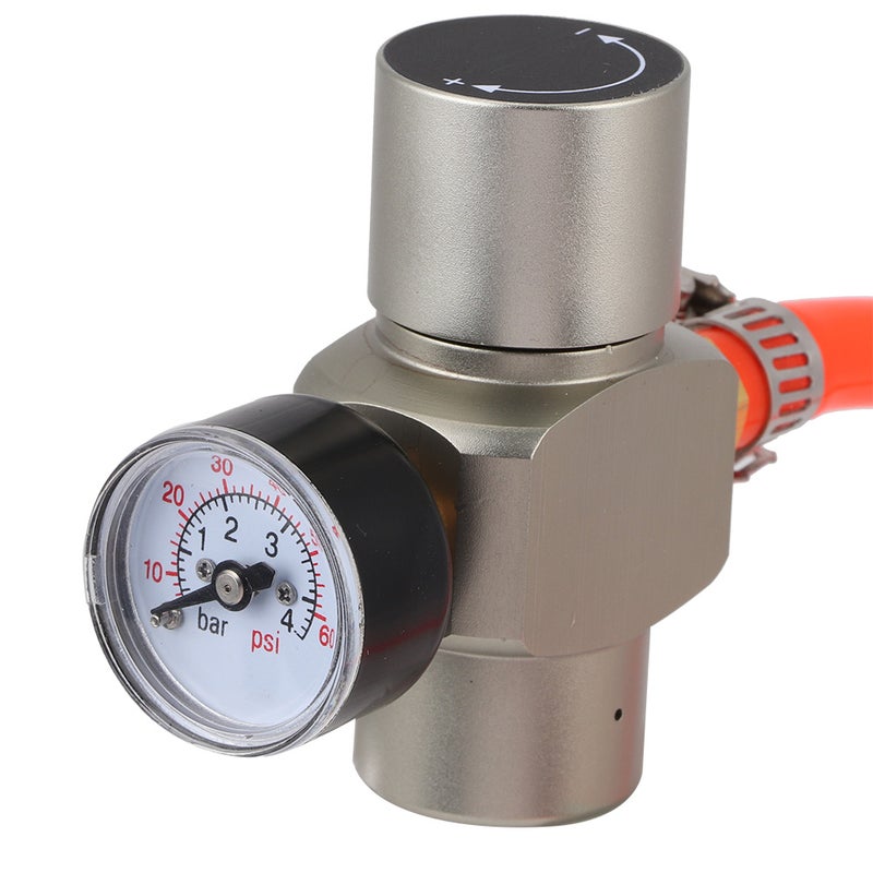 Tr21x4 CO2 Mini Gas Regulator Keg Adapter Pressure Gauge Charger Kit Soda Accessories - Image 1