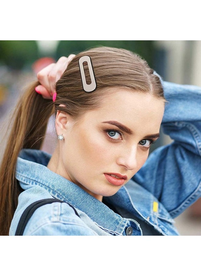 LINXI 12 Pcs Hair Clips Fashion Black And White Hair Clips Cute Hair Pins For Women Hair Accessories Acrylic Hair Barrettes For Vintage Hairpin Hair Accessories  - Image 2