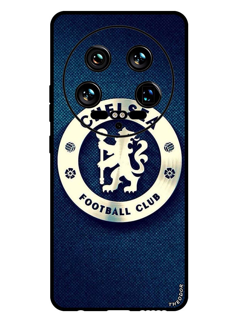 Theodor Protective Case Anti Scratch Shock Proof Bumper Cover For Xiaomi 14 Ultra Football Club - Image 1