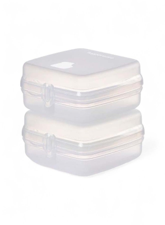 Tupperware Sandwich Keeper Set of 2 in Sheer - Image 1