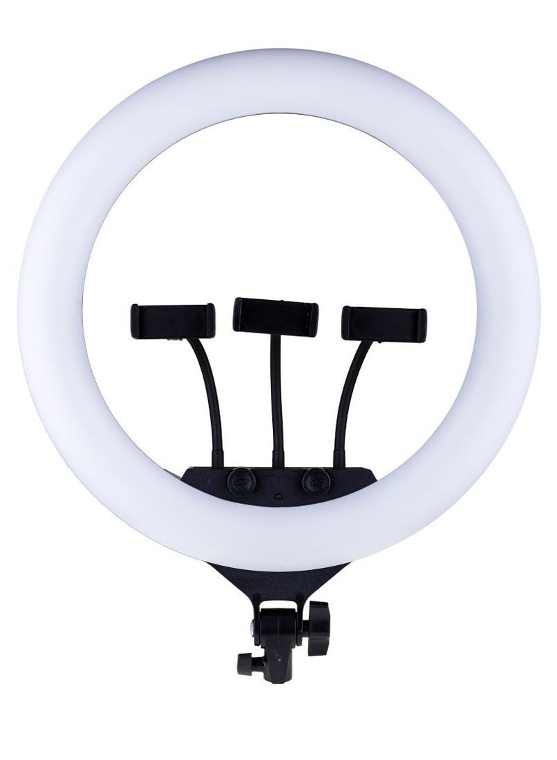 MJ Portable MJ45 RGB Desktop SoftThree Mobile Holder &  Stand for Making YouTube Insta Reels Makeup Videos - Image 4