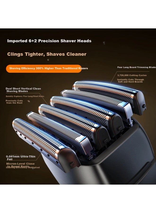 Vtt Electric Shaver Reciprocating Portable Compact Travel Gift For Boyfriend Father Dad Birthday - Image 1