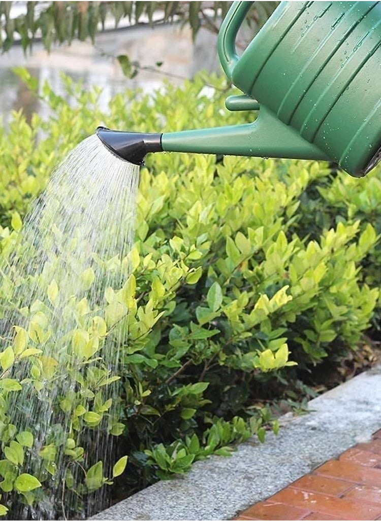 Festive Gallery - Watering Can 10 Liter, Large Capacity Watering Can, Detachable Nozzle Equipment, For Indoor, Outdoor, Garden Watering, Green. (Watering Can) Size:( Width 46cm Depth 26cm Height 33cm ) - Image 1