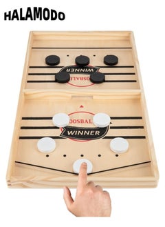 Fast Sling Puck Game Wooden Hockey Game Sling Board Games Toy Paced Winner Board Games Toys Desktop Battle Parent-Child Interaction Winner Slingshot Game for Kids & Adults - pzsku/ZF295B145FBB26048CD00Z/45/_/1728542775/b058a213-2592-447c-aec4-b5e17c46f9f3