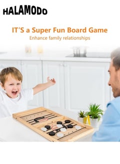 Fast Sling Puck Game Wooden Hockey Game Sling Board Games Toy Paced Winner Board Games Toys Desktop Battle Parent-Child Interaction Winner Slingshot Game for Kids & Adults - pzsku/ZF295B145FBB26048CD00Z/45/_/1728542852/461c760d-8e94-40ec-af9b-7784ca5b641d