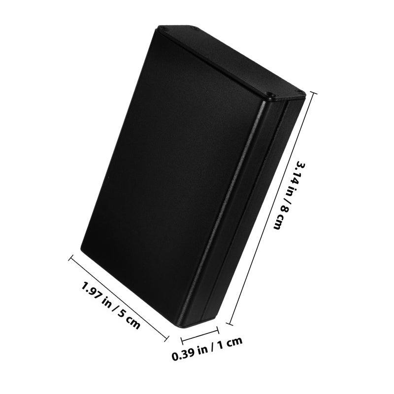 Power Junction Box Instrument Box Electronic Engineering Box Aluminum Storage Shell - Image 2