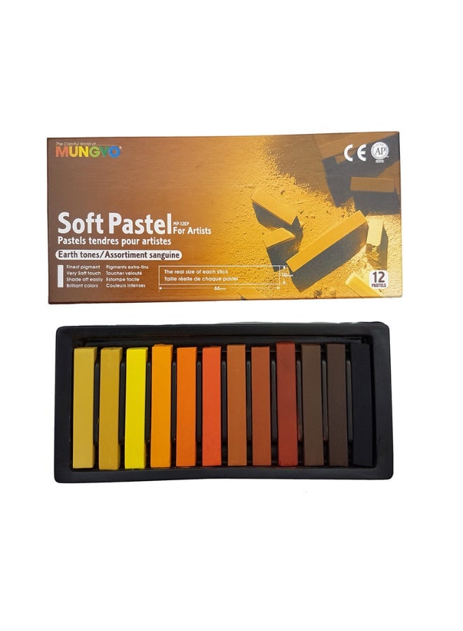 Soft Pastle 12 Earthtone Colors