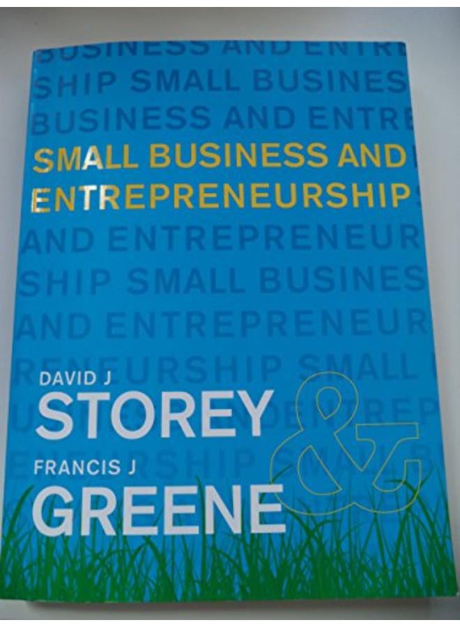 Small Business and Entrepreneurship  Ed   1 