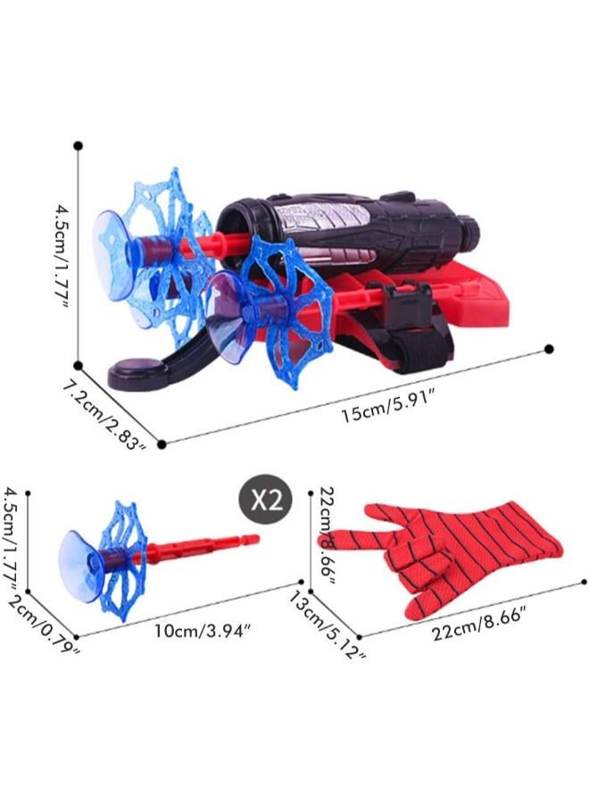 Spier Spider-Man Web Shooter Gloves – Kids Cosplay Launcher Toy - Image 3