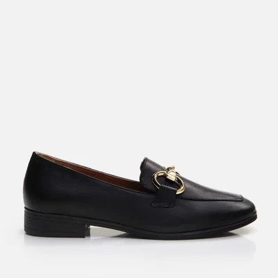 Hotiç 01AYH291000A100 GENUINE Leather Black Women's Loafer