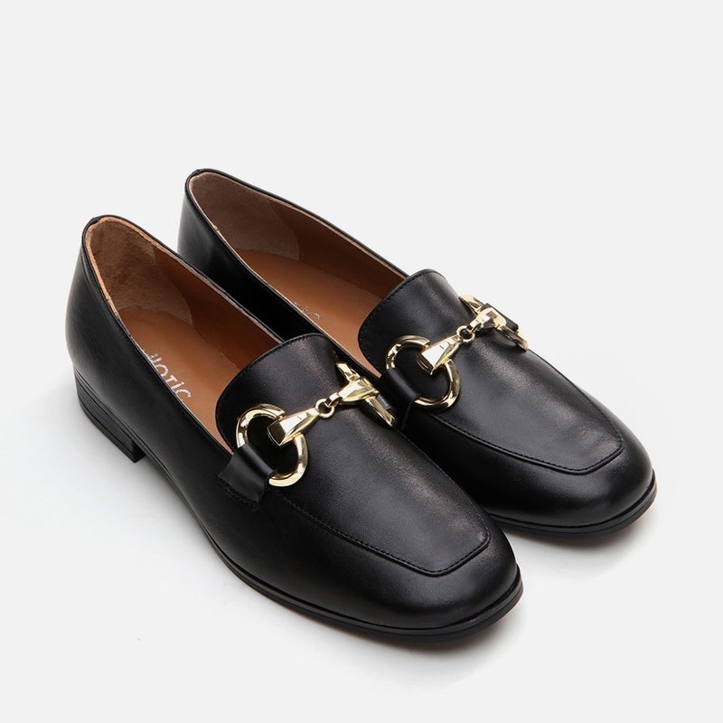 Hotiç 01AYH291000A100 GENUINE Leather Black Women's Loafer  - Image 2
