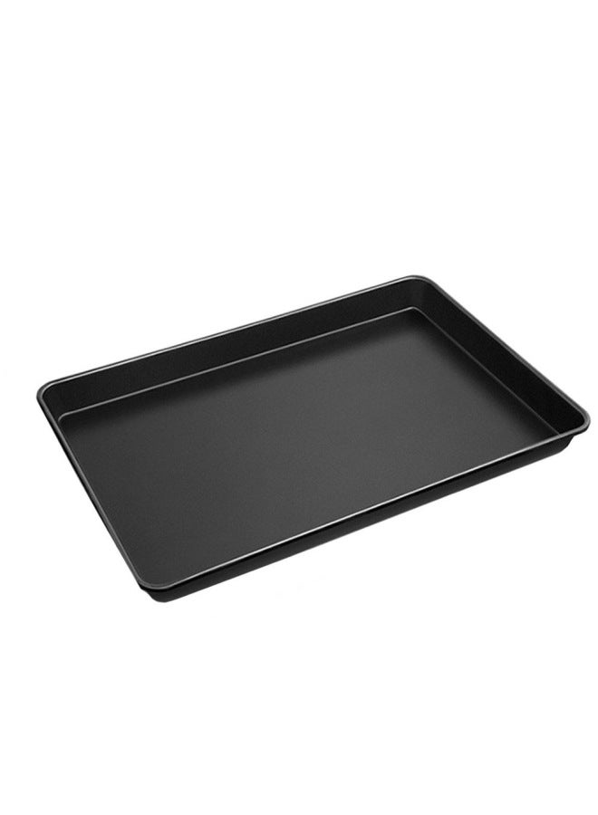 Household Aluminum Plate Rectangular Cake Bread Baking Pan Commercial Thickened Non-stick Aluminum Alloy Baking Pan Wholesale-Specifications:Aluminum Plate Plain Body 60*40*5cm Thickness 1.2mm Net Weight 4.0kg - Image 4