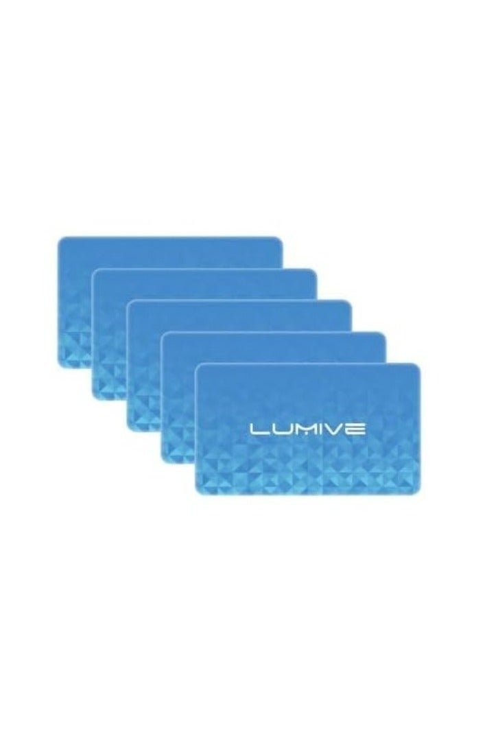 لوميف بطاقات Lumive M1 IC لأقفال الأبواب الذكية،  متوافقة مع TTLock و Tuya Smart Locks ، عبوة من 5 بطاقات - Image 1