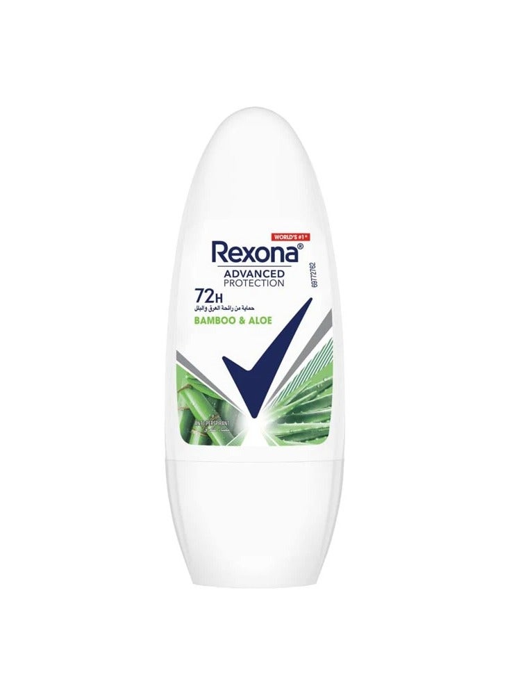 Rexona Deodorant Roll on bamboo and aloe vera 50 ml - Image 1