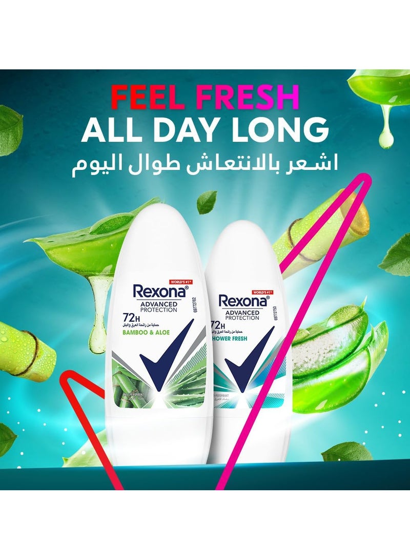 Rexona Deodorant Roll on bamboo and aloe vera 50 ml - Image 5