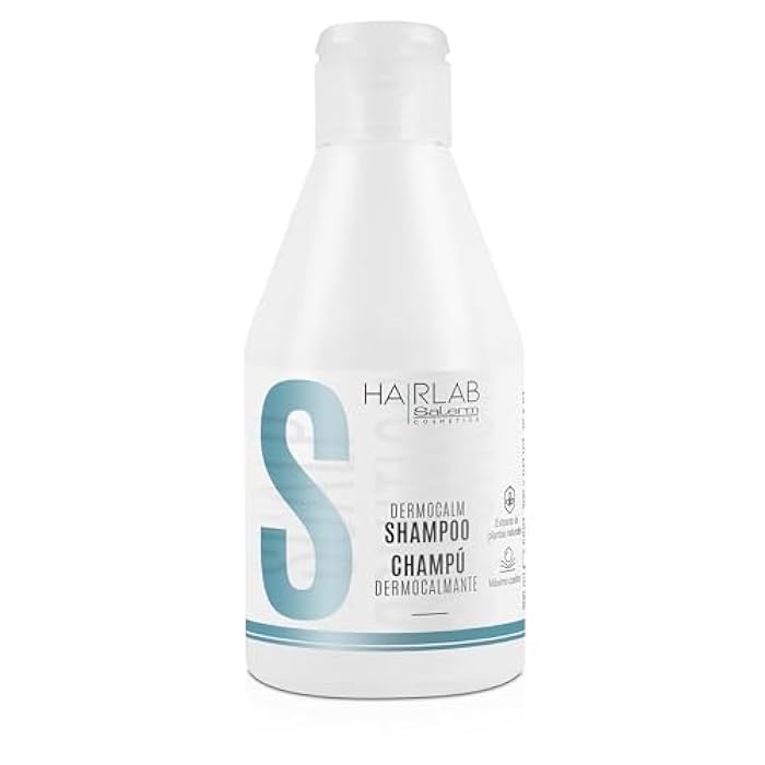 SALERM - Shampoo for Sensitive Scalp - Soothing Shampoo Hair Lab - 300 ml - with Witch Hazel, Rosemary, Mint, and Thyme - Gentle and Delicate Cleansing - Paraben-Free - Image 1