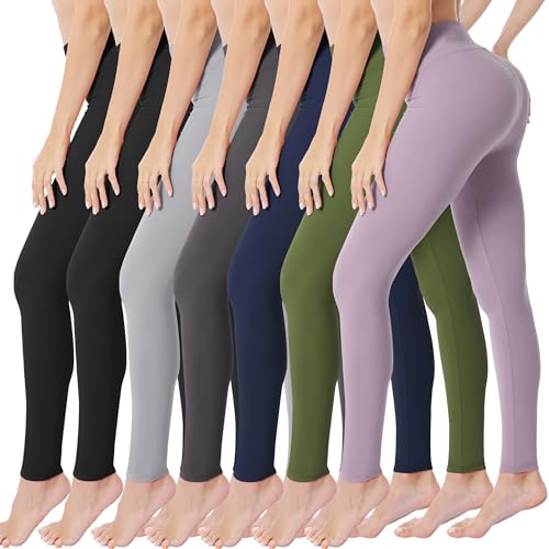 VALANDY Creamlush High Waisted Leggings for Women Buttery Soft Stretchy Tummy Control Workout Yoga Running Pants S3XL - Image 1