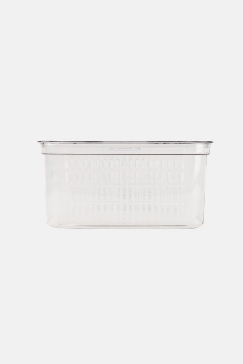 Chef's Club Large Clear Produce Crisper, Transparent - Image 2