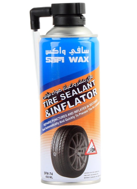 Tire Sealant and Inflator Repairing Formula Spray